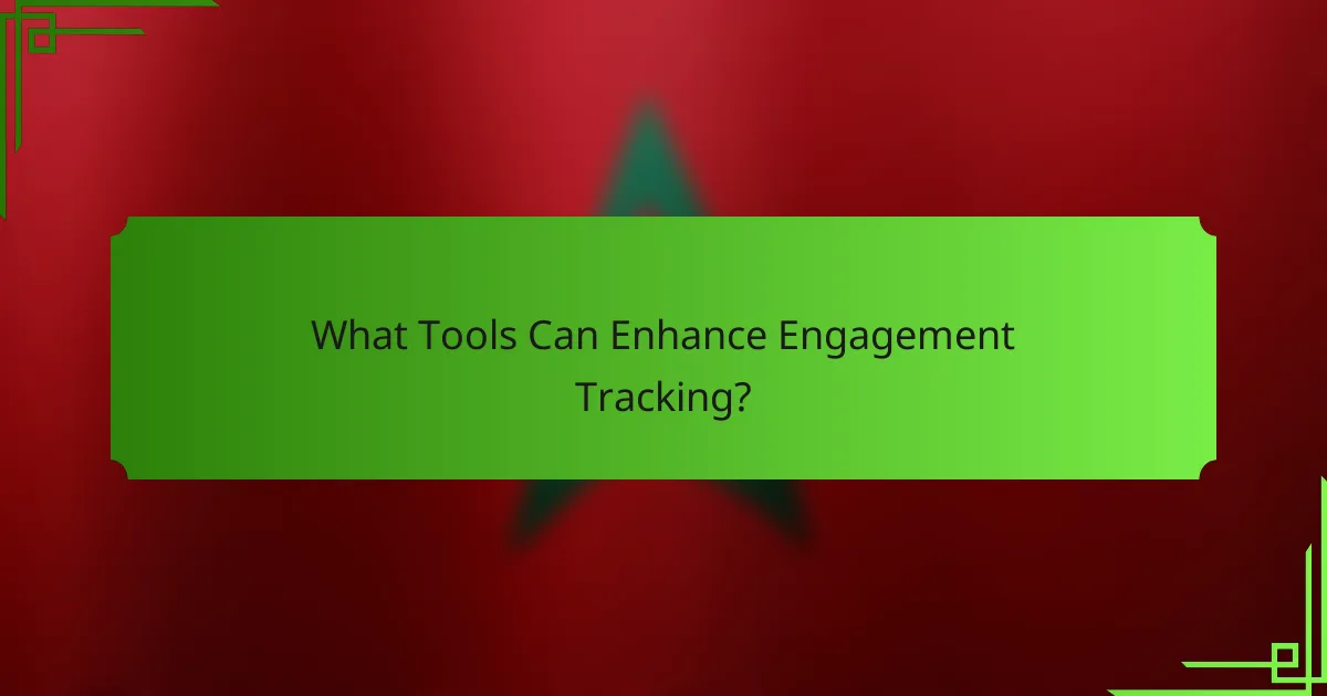 What Tools Can Enhance Engagement Tracking?